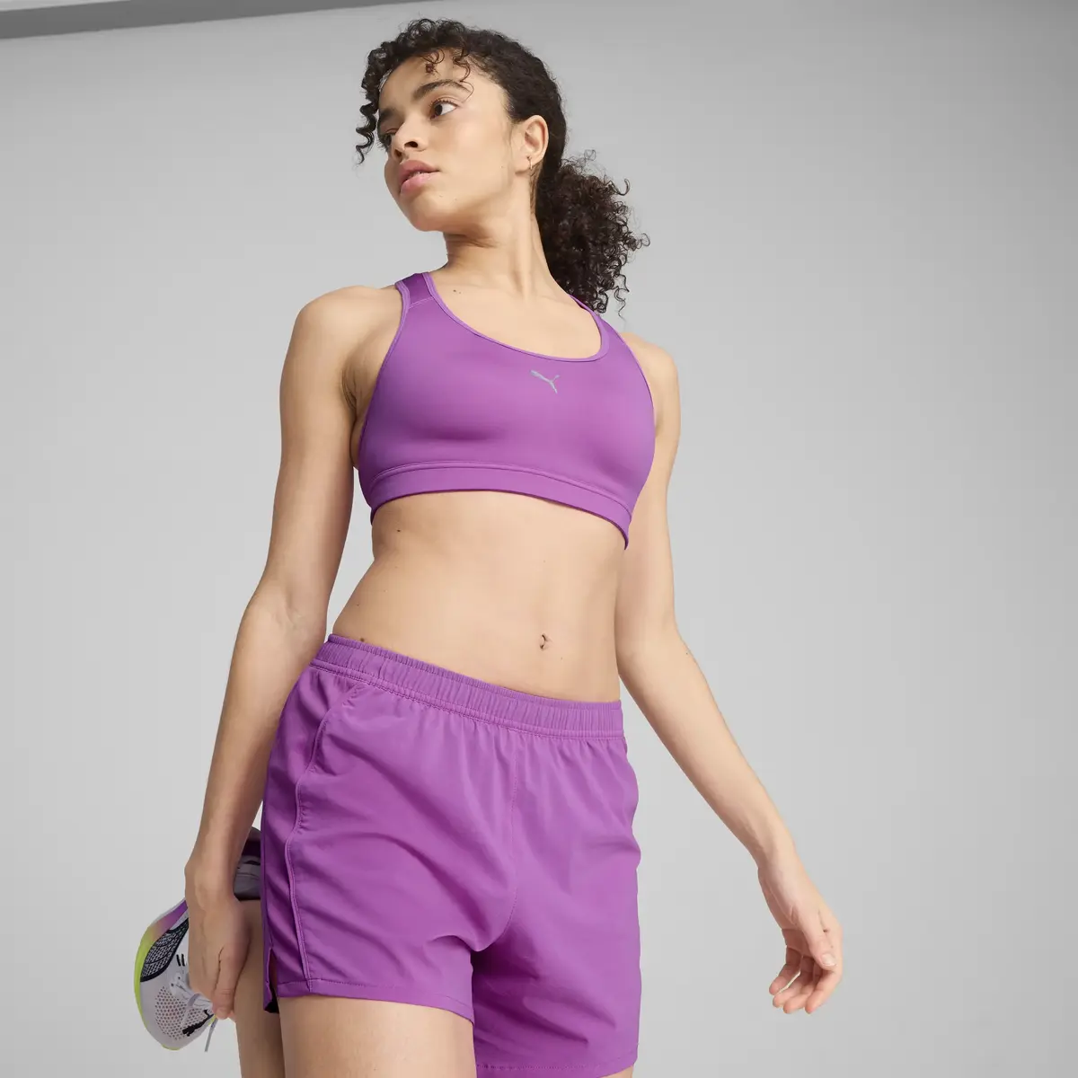 Puma 4KEEPS RUN BRA Mor Bra