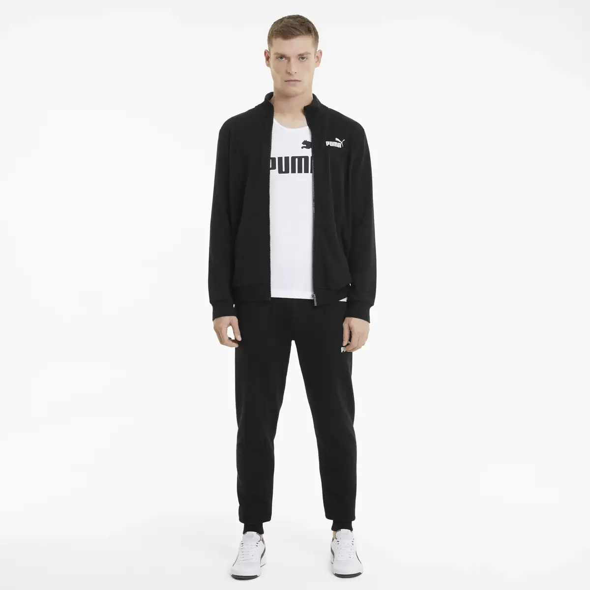 Puma ESS Track Jacket TR Siyah Erkek Sweatshirt