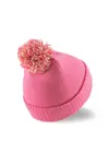 Puma Small World Pom Beanie Pembe Çocuk Bere