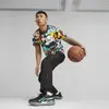 Puma Court Rider Chaos Block Party Siyah Erkek/Unisex Basketbol Ayakkabısı