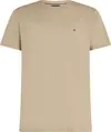 Tommy Hilfiger ESS SEASONAL REG FIT, RBT Bej Erkek T-Shirt & Polo