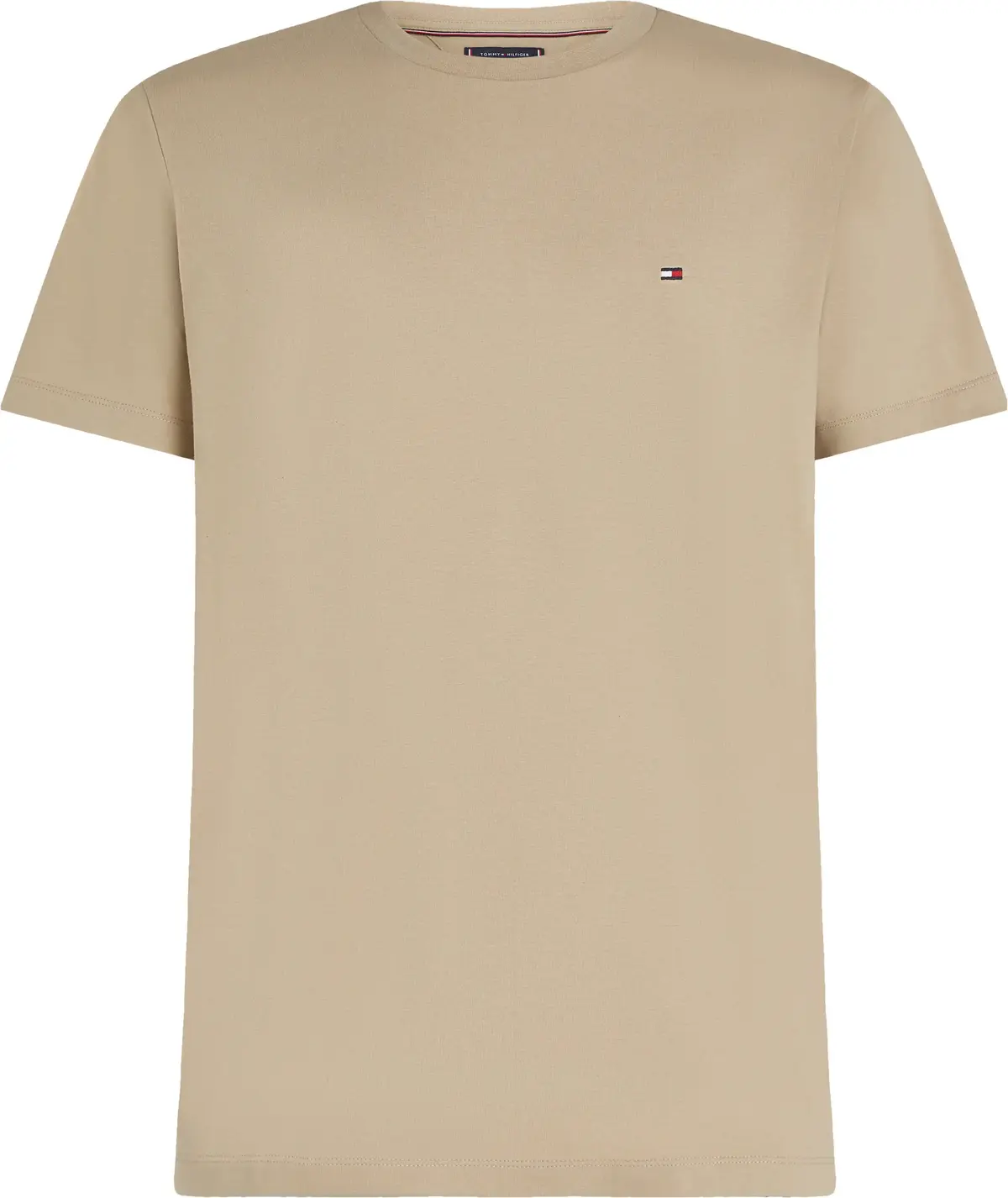 Tommy Hilfiger ESS SEASONAL REG FIT, RBT Bej Erkek T-Shirt & Polo