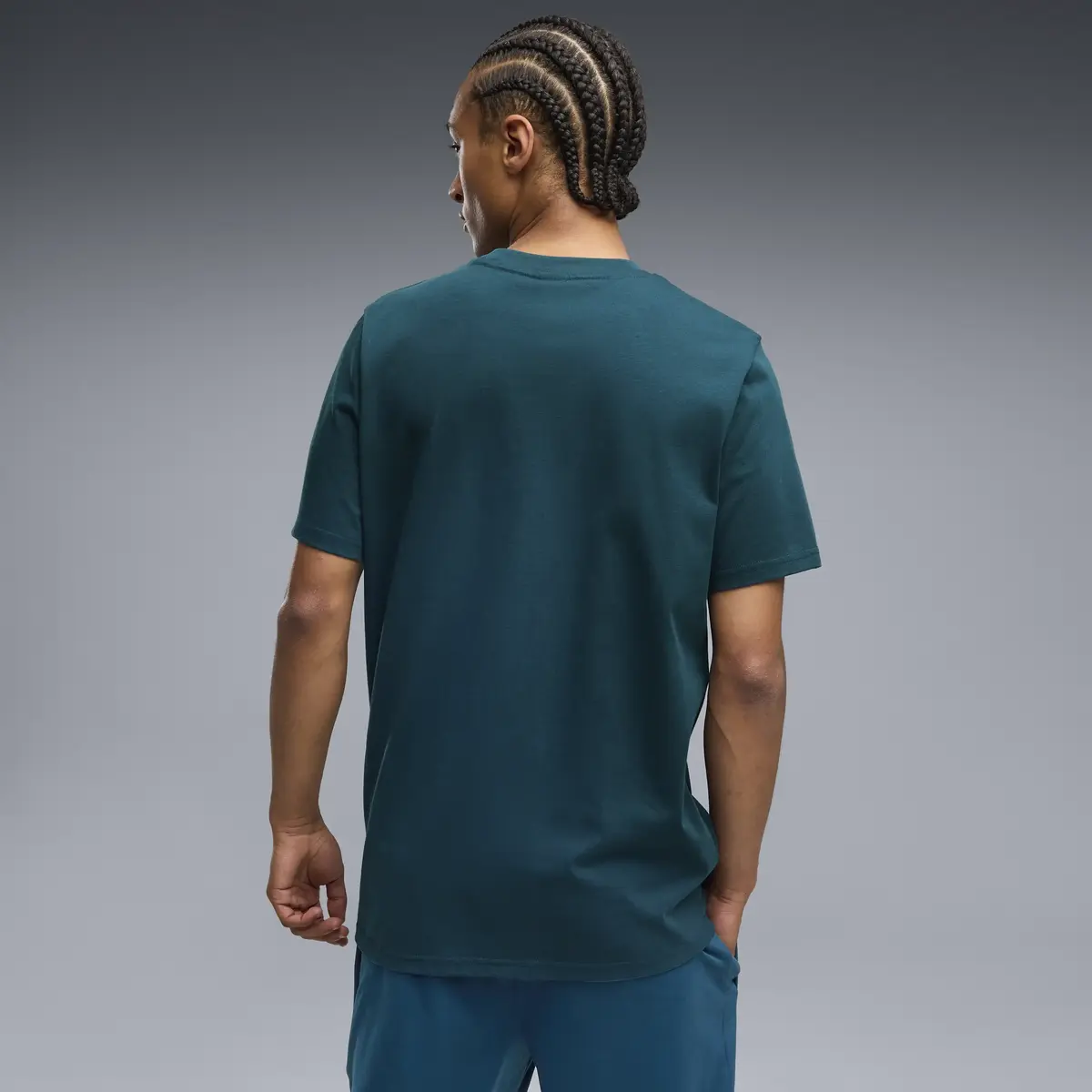 PUMA Ferrari Tonal Shield Tee Yeşil Erkek T-Shirt