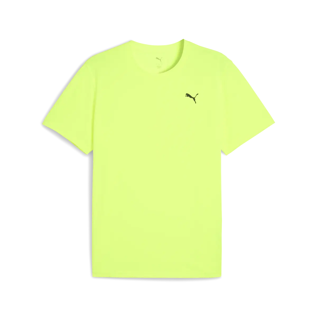 PUMA M TAD ESS SOLID CAT TEE LC Sarı Erkek T-Shirt