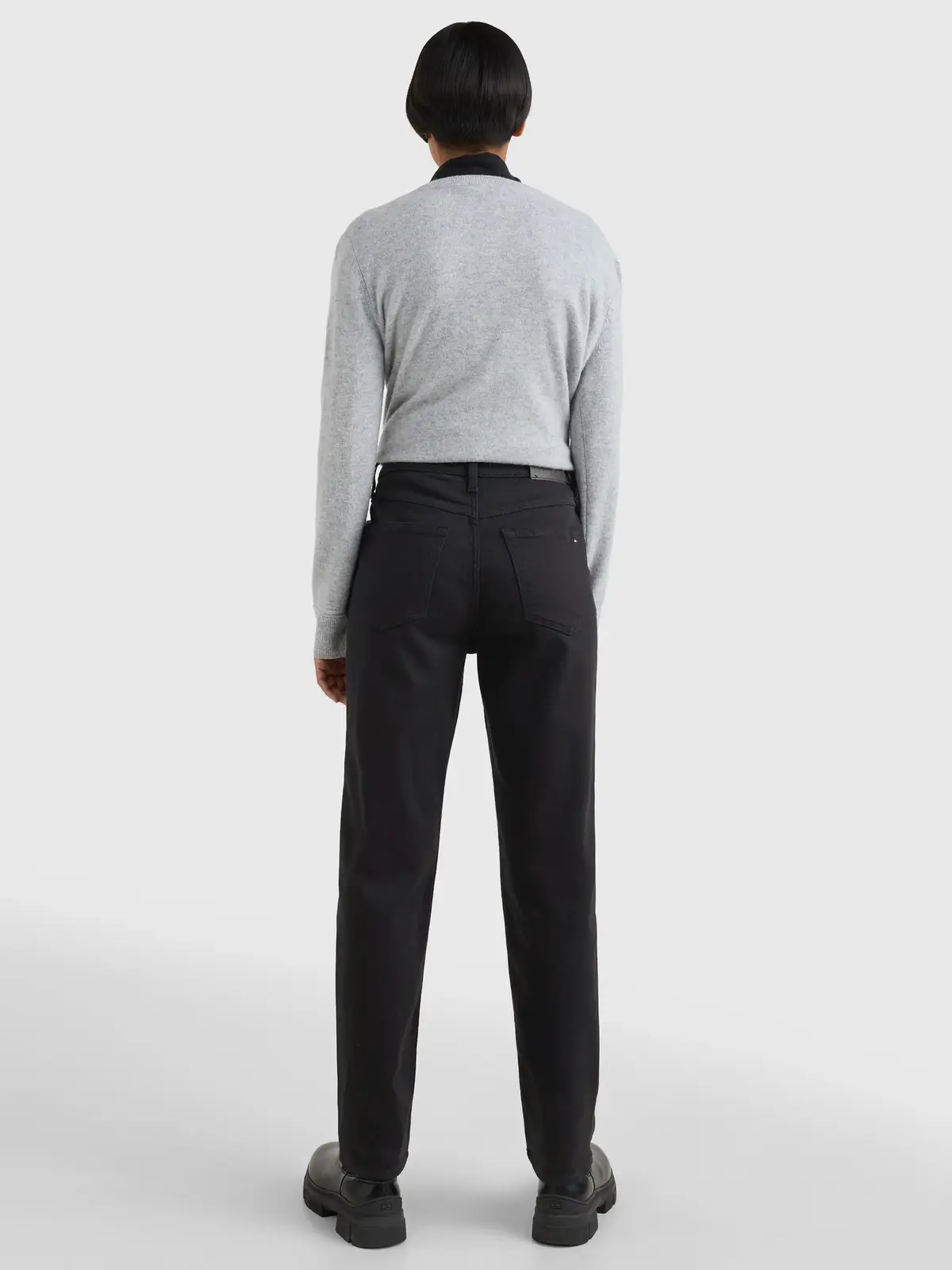 Tommy Hilfiger NEW CLASSIC STRGTH H Kadın Siyah Kot Pantolon