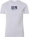 Calvin Klein PRINTED BOX SLIM TEE, PC1 Mor Kadın T-Shirt & Polo