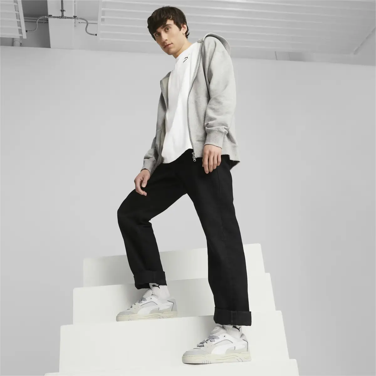 Puma-180 Reflect PUMA White-Cool Light G Beyaz Kadın Günlük Spor Ayakkabı