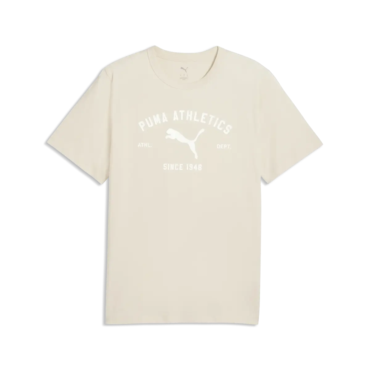Puma CLASS Graphic Tee Bej Erkek T-Shirt & Polo