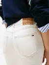 Tommy Hilfiger LUCY MR SLIM DI4192, 1D0 Beyaz Kadın Kot Pantolon