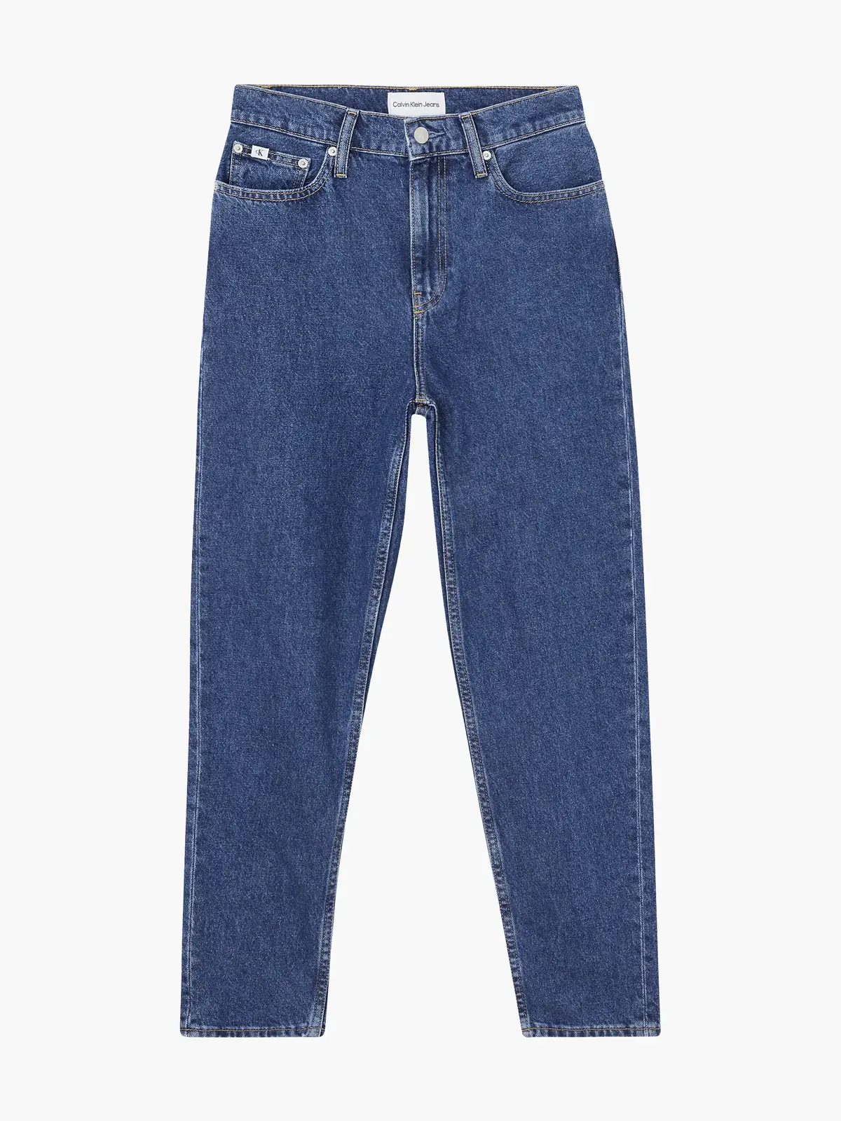 Calvin Klein MOM JEAN Kadın Mavi Kot Pantolon