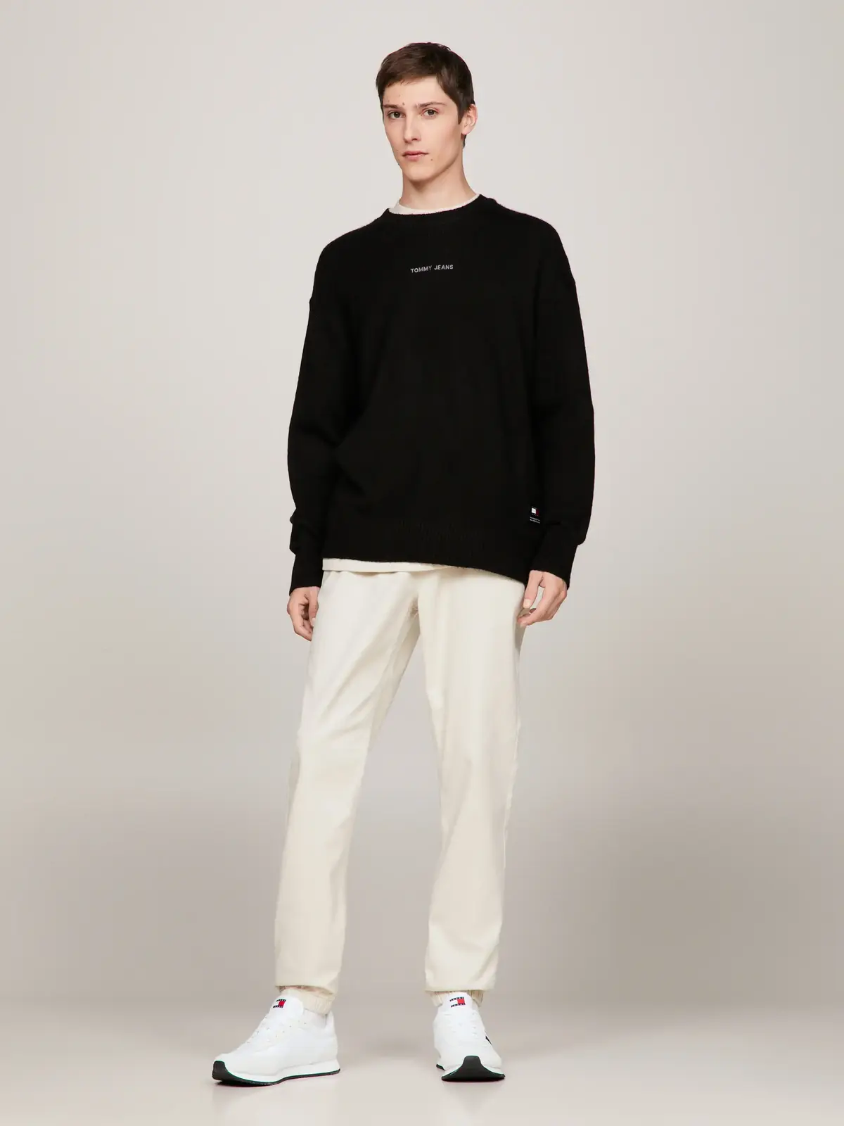 Tommy Hilfiger (NEW) TJM RUNNER CAS, YBR Beyaz Erkek Spor Ayakkabı & Sneaker