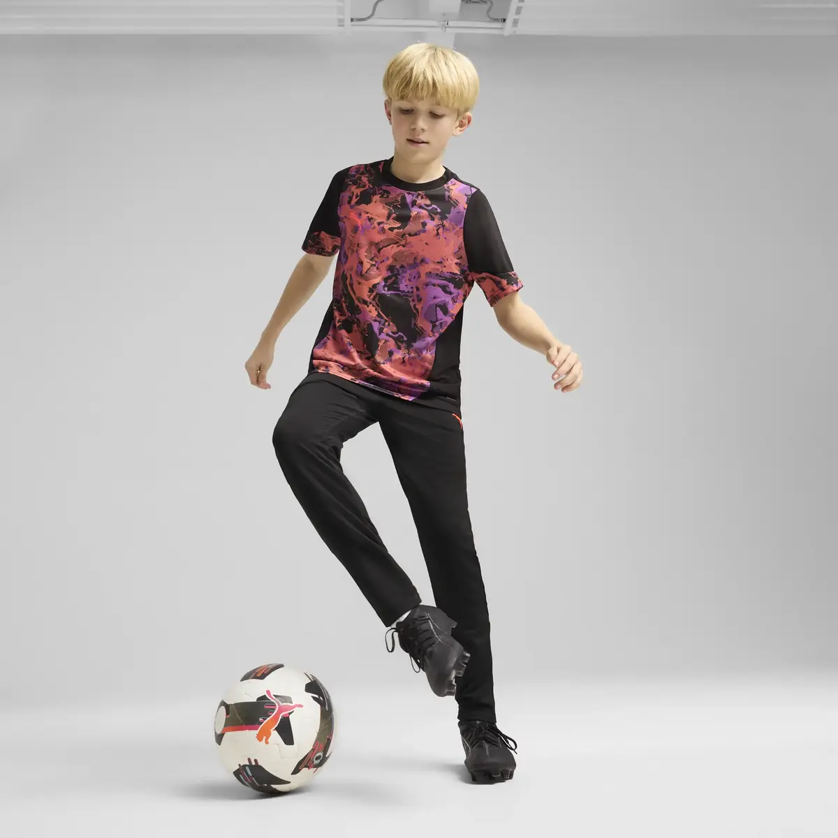 Puma individualCUP Trg Pants jr Siyah Erkek Eşofman Altı