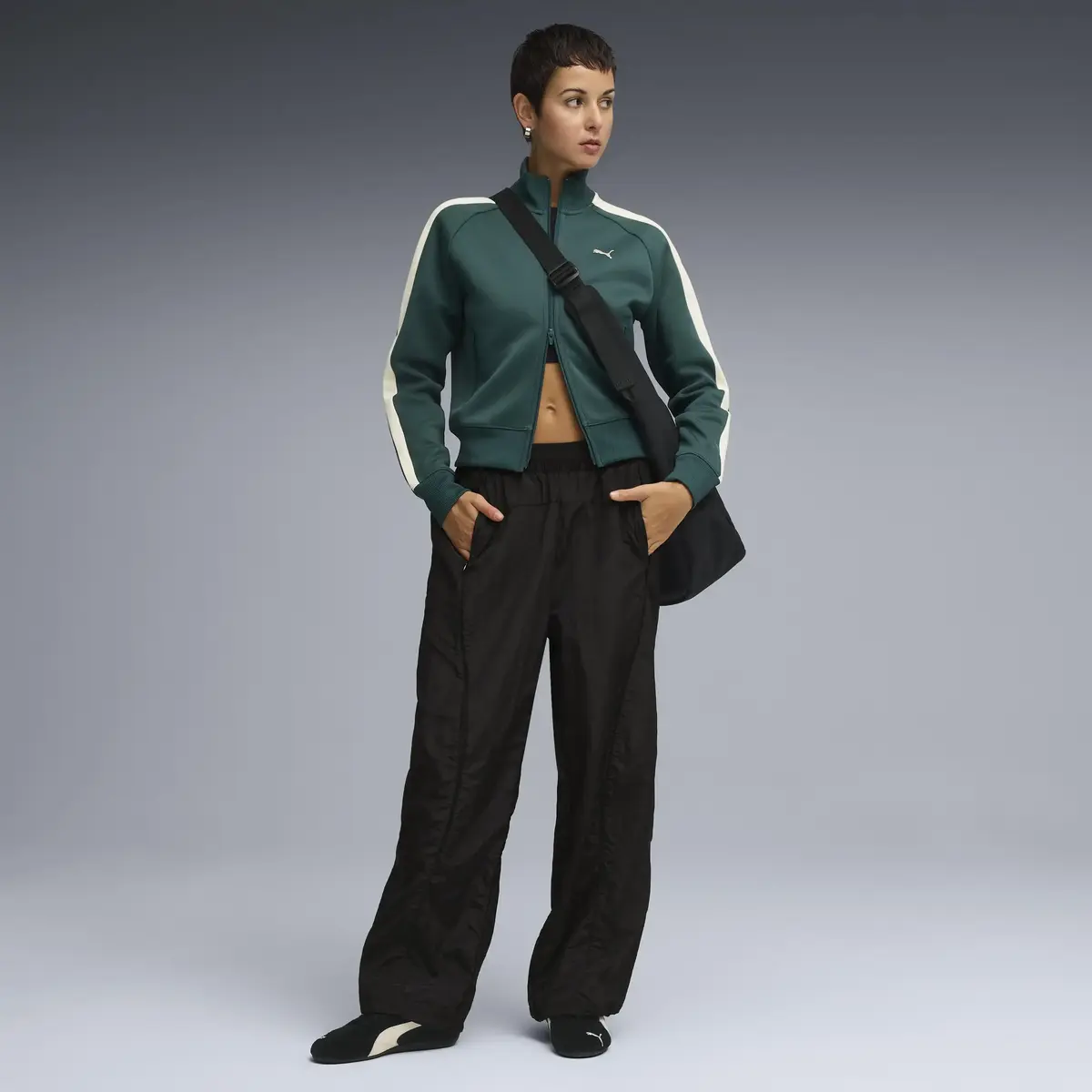 Puma T7 ALWAYS ON Track Jacket Yeşil Kadın Ceket