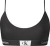 Calvin Klein UNLINED BRALETTE Kadın Siyah Bralet