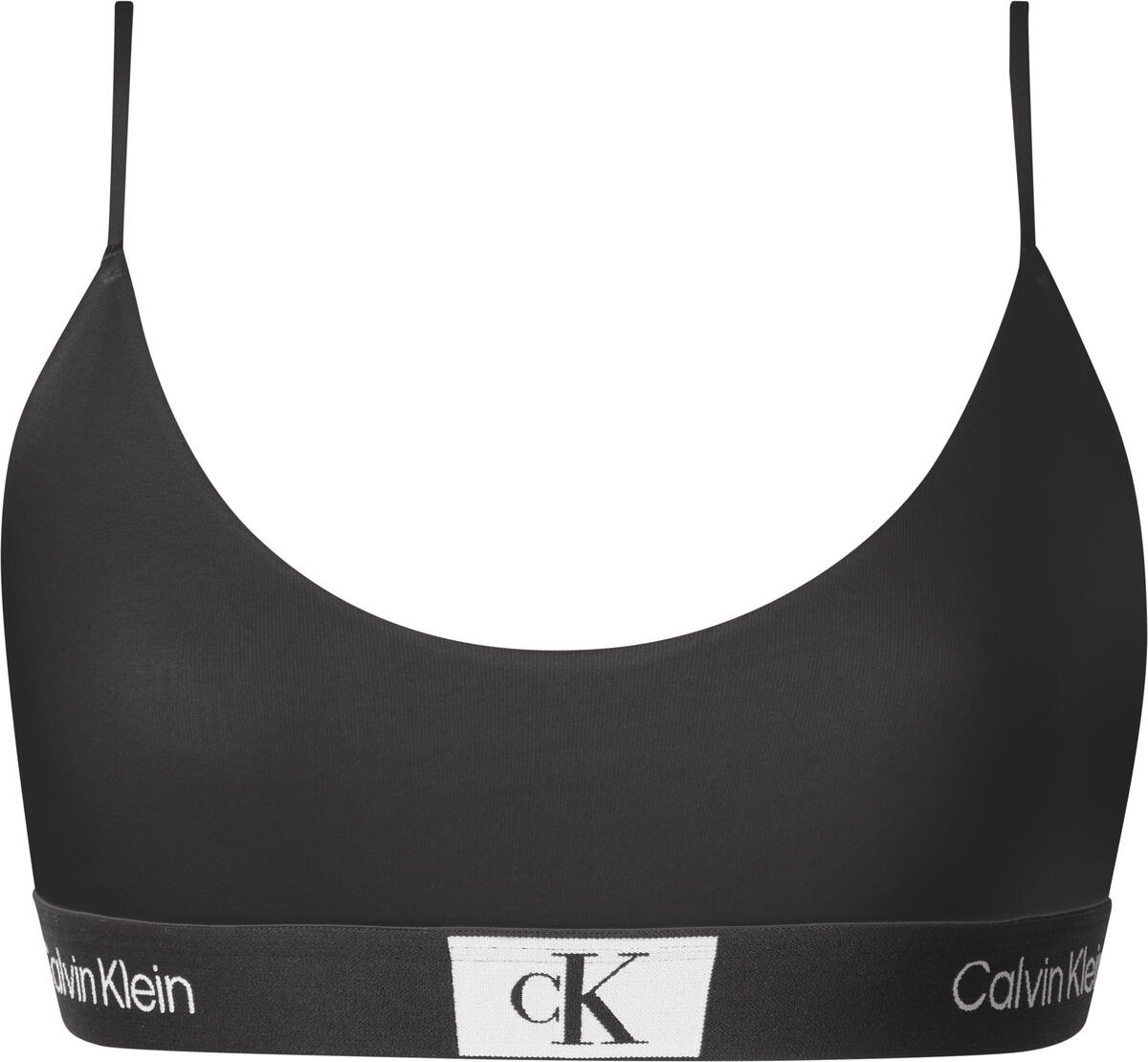 Calvin Klein UNLINED BRALETTE Kadın Siyah Bralet