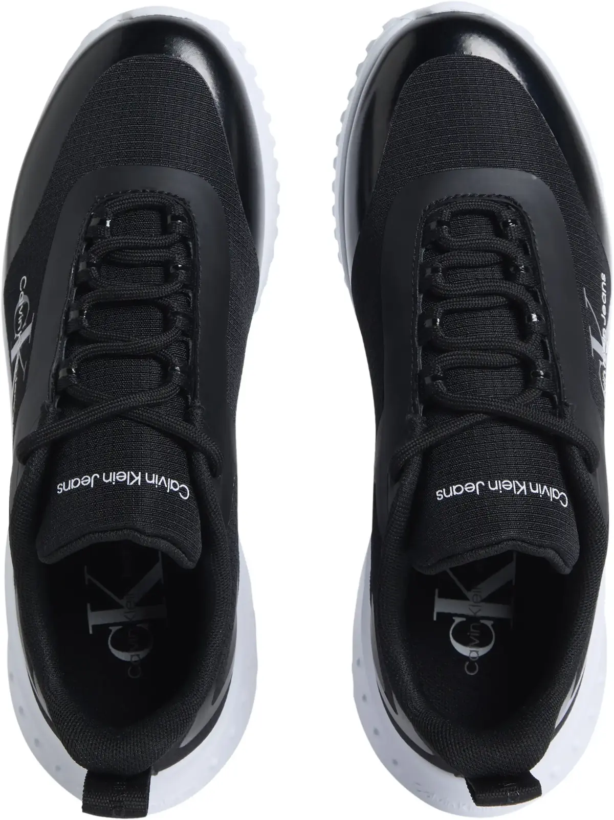 Calvin Klein EVA RUNNER LOW LACE, BEH Siyah Kadın Spor Ayakkabı & Sneaker