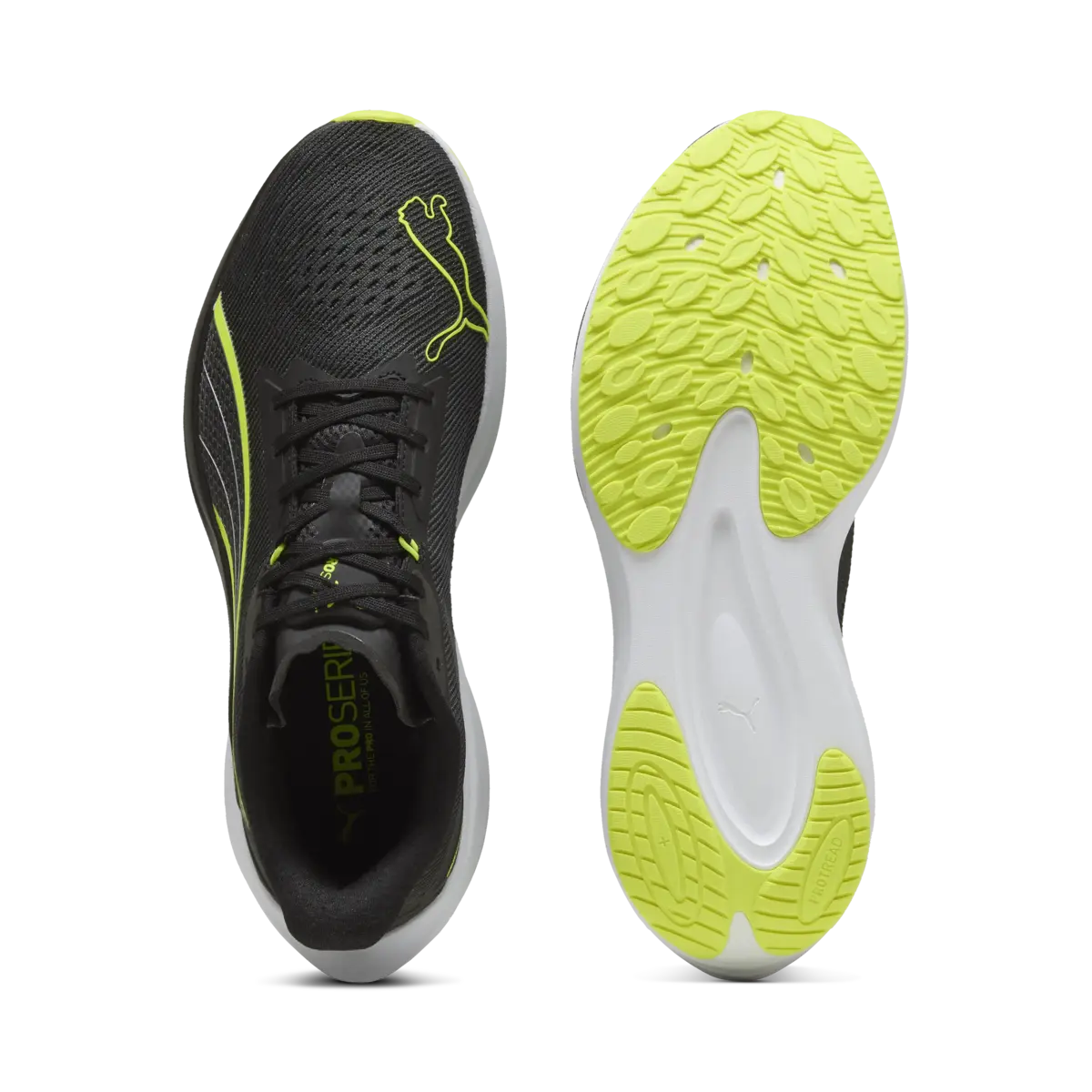 PUMA Darter Pro Siyah Erkek Yürüyüş ve Koşu Ayakkabısı