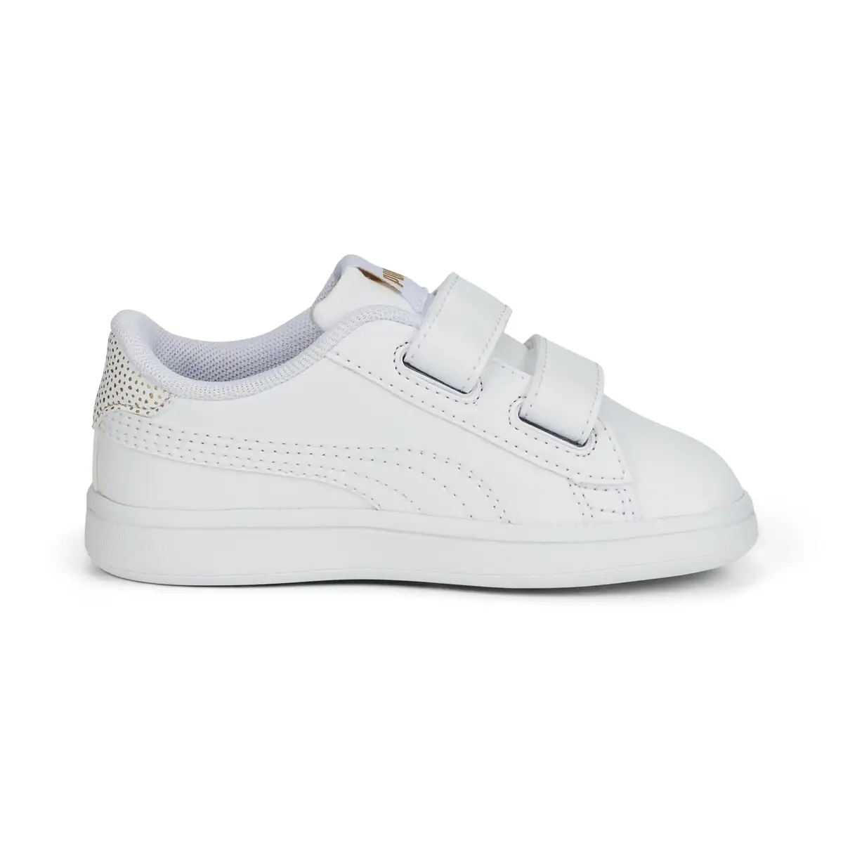 Puma Smash V2 Metallics V Inf Beyaz Kız Çocuk Günlük Spor Ayakkabı