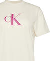 Calvin Klein HERO SS CLASSIC MONOLOGO CN TEE Beyaz Kadın T-Shirt Calvin Klein HERO SS CLASSIC MONOLOGO CN TEE Beyaz Kadın T-Shirt