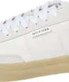 Tommy Hilfiger TH CUPSET SUMMER LTH, AF3 Krem Erkek Spor Ayakkabı & Sneaker