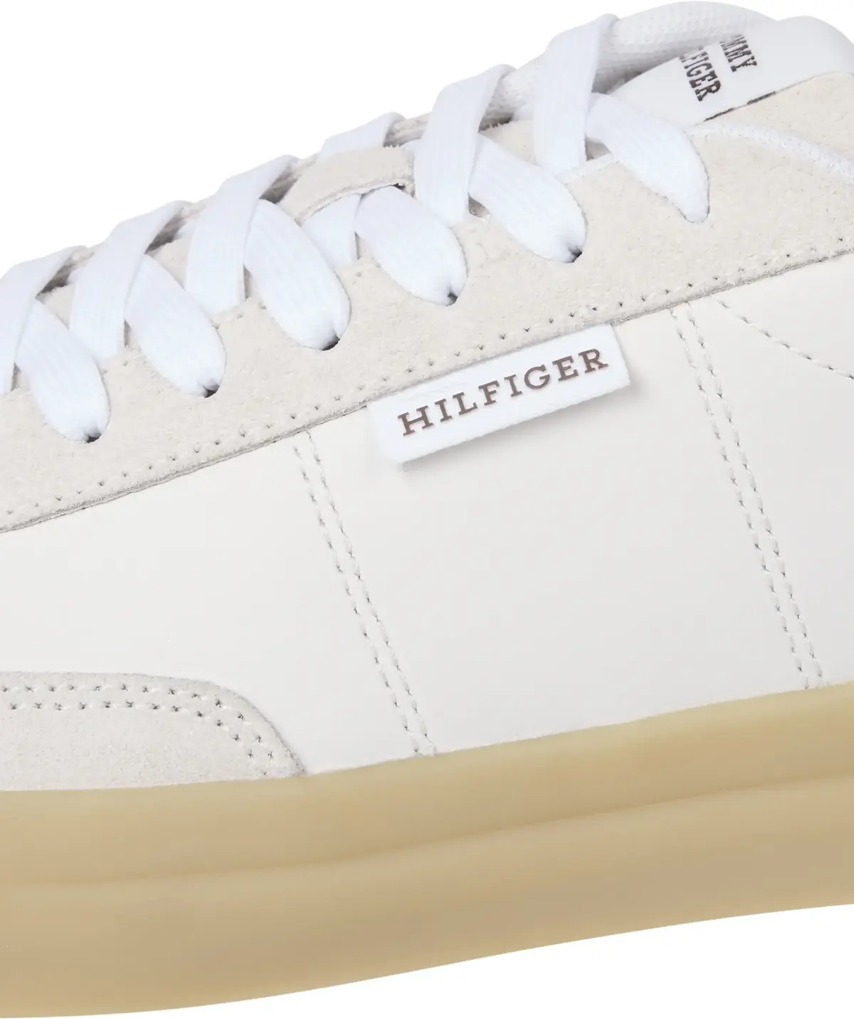 Tommy Hilfiger TH CUPSET SUMMER LTH, AF3 Krem Erkek Spor Ayakkabı & Sneaker