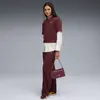 Puma CLASS Relaxed Polo Tee Bordo Kadın Polo T-shirt