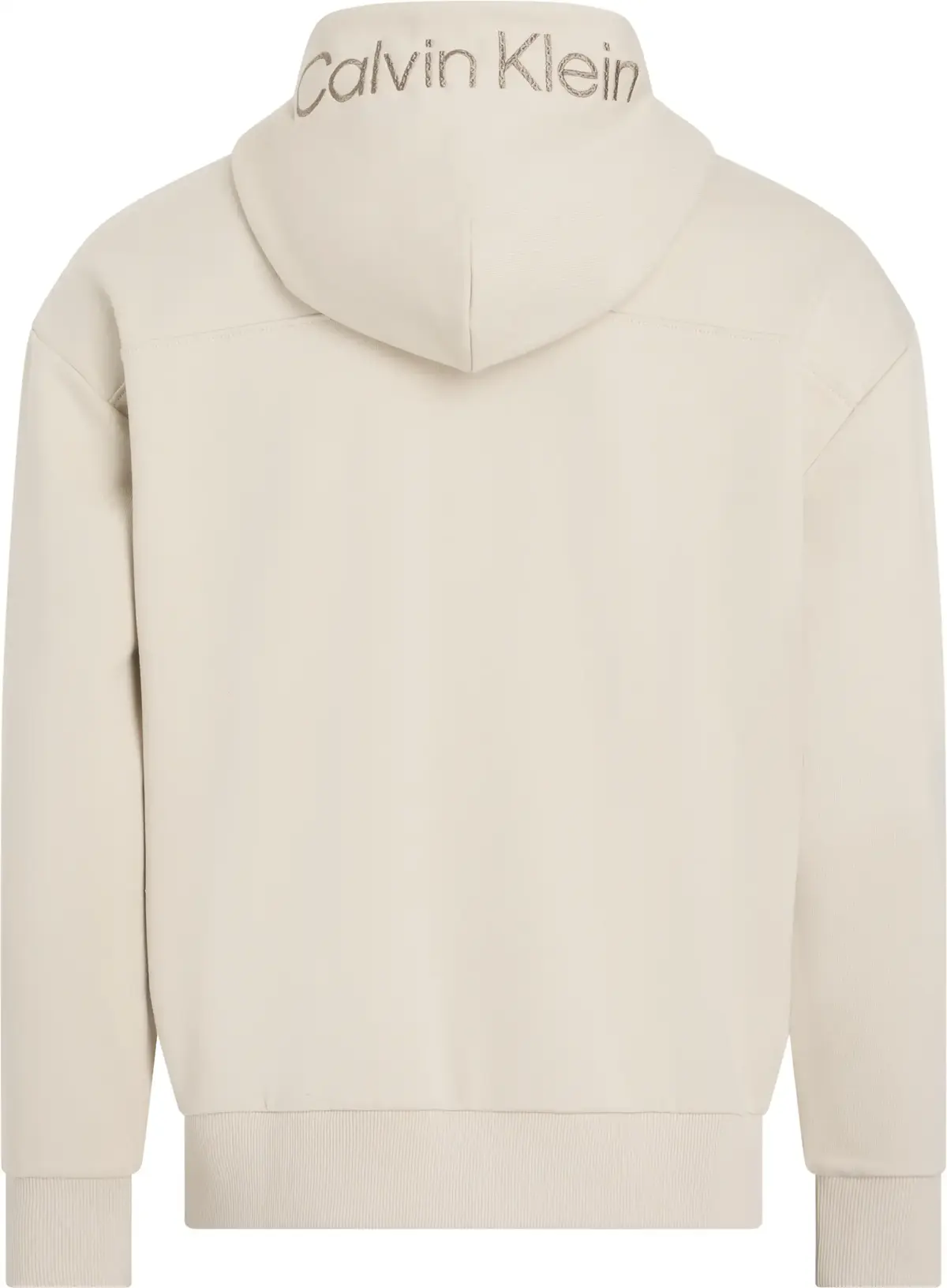 Calvin Klein TEXTURE EMBROID LOGO, PDV Krem Erkek Sweatshirt