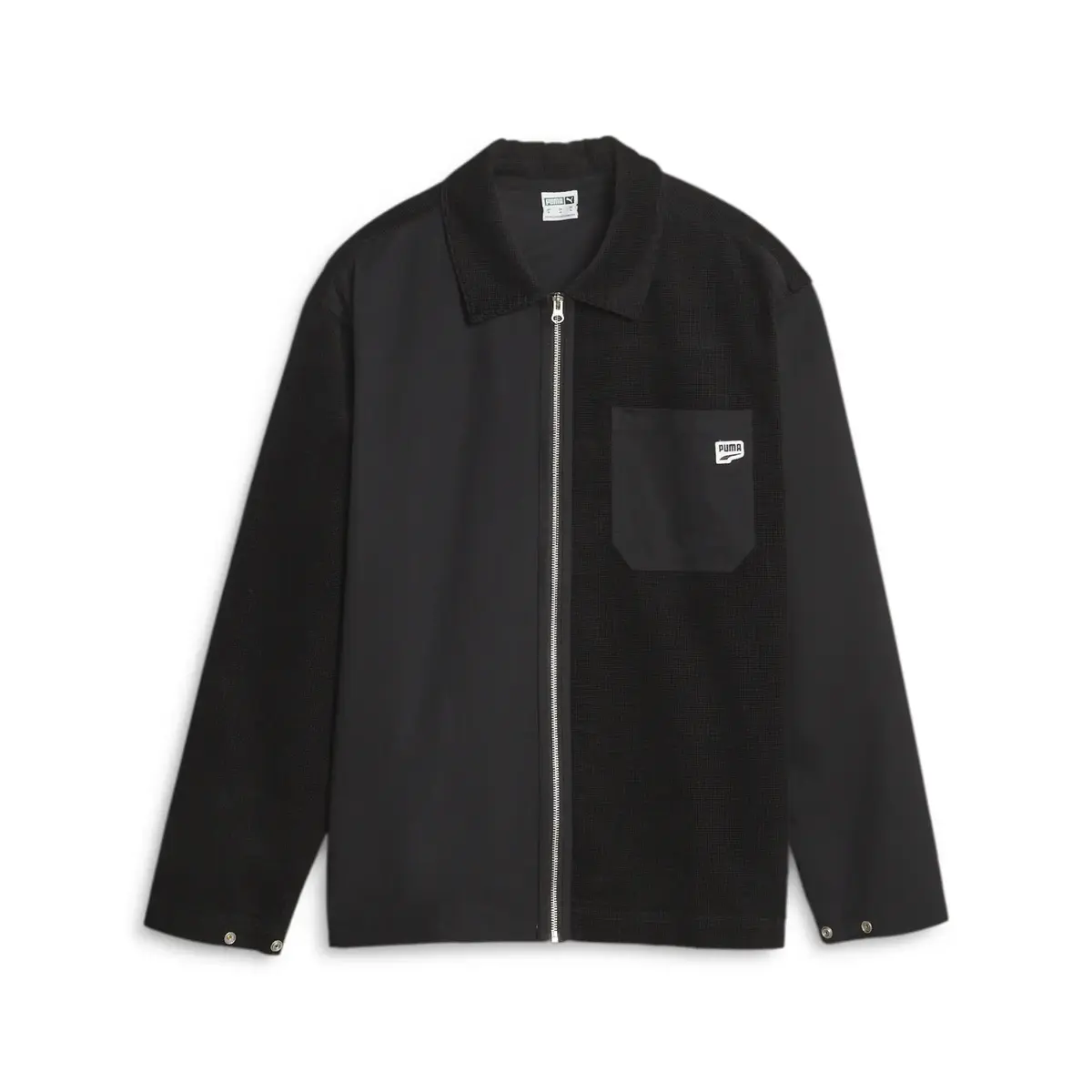 Puma DOWNTOWN Corduroy Shirt Siyah Erkek Gömlek