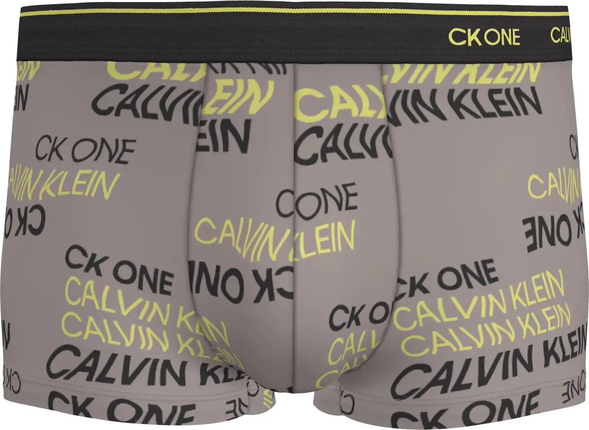 Calvin Klein LOW RISE TRUNK Erkek Gri Boxer