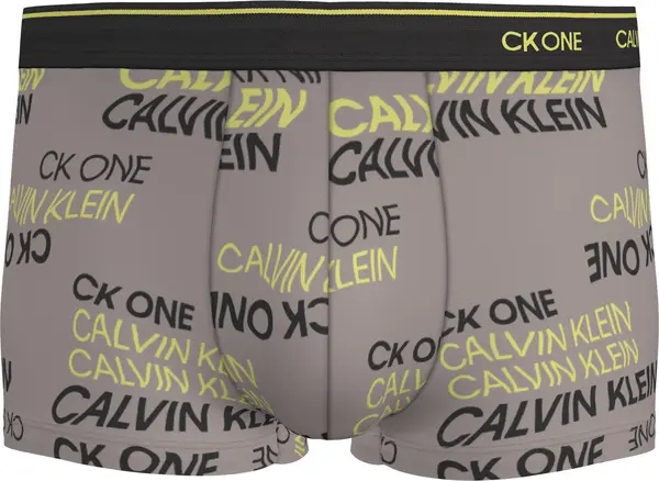 Calvin Klein LOW RISE TRUNK Erkek Gri Boxer