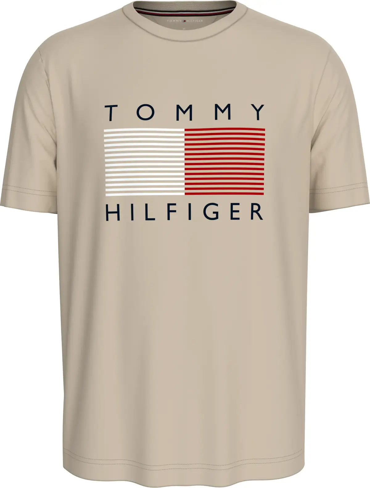 Tommy Hilfiger BIG GRAPHIC S/S TEE Erkek Beyaz T-Shirt