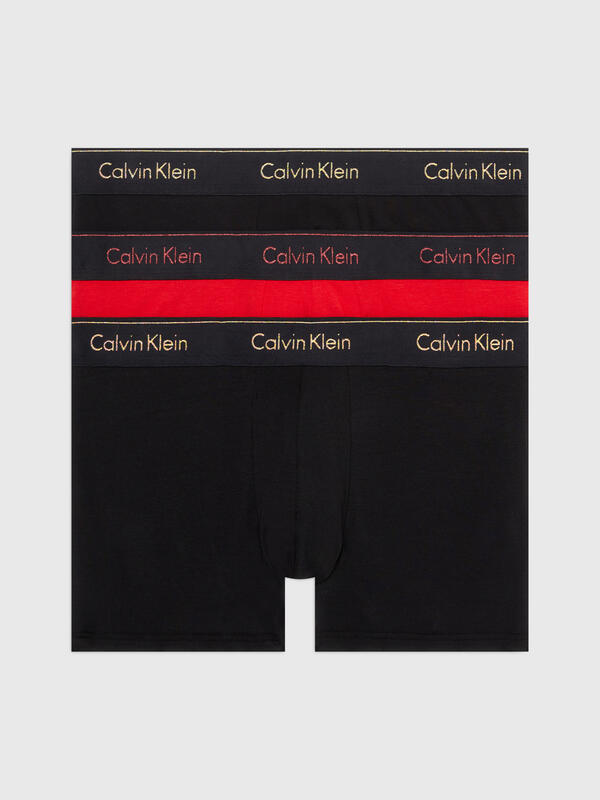 Calvin Klein TRUNK 3PK Erkek Siyah Boxer Set