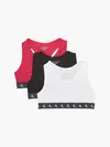 Calvin Klein 3PK BRALETTE Kadın Siyah Bralet