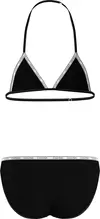 Calvin Klein TRIANGLE BIKINI SET Kadın Siyah Bikini Takımı
