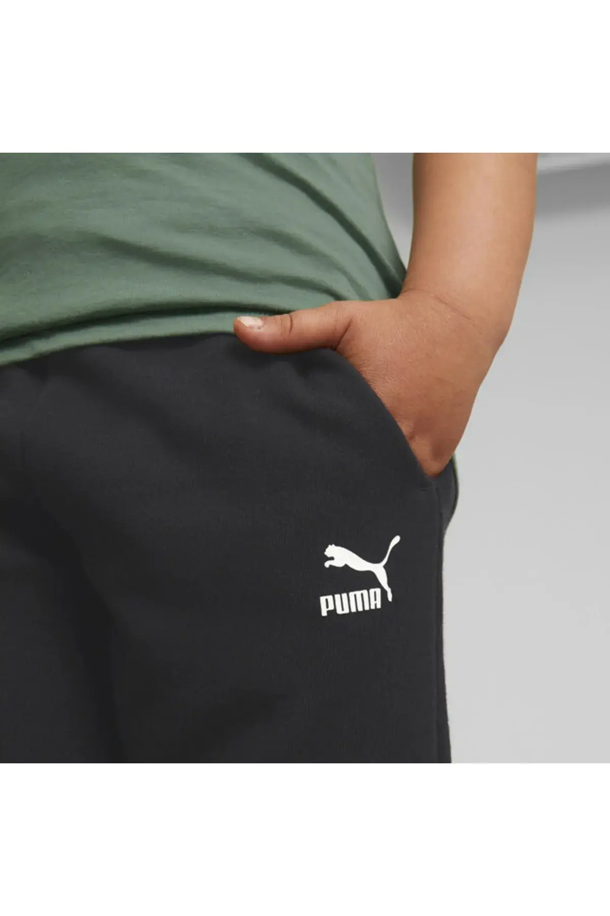 Puma Small World Prime Sweatpants Tr Siyah Erkek Çocuk Eşofman Altı