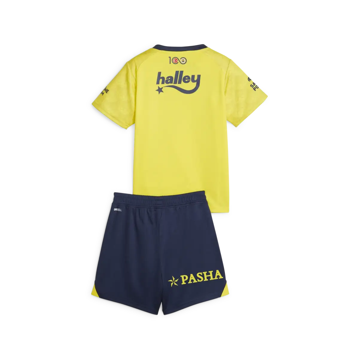 Puma FSK Away Minikit Blazing Yellow-Medieval Sarı Çocuk Forma