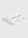 Calvin Klein FLAT SLIDE EPI MONO, 0K6 Beyaz Kadın Terlik