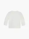 Calvin Klein STACK LOGO CN SWEATS Bebek Beyaz Sweatshirt