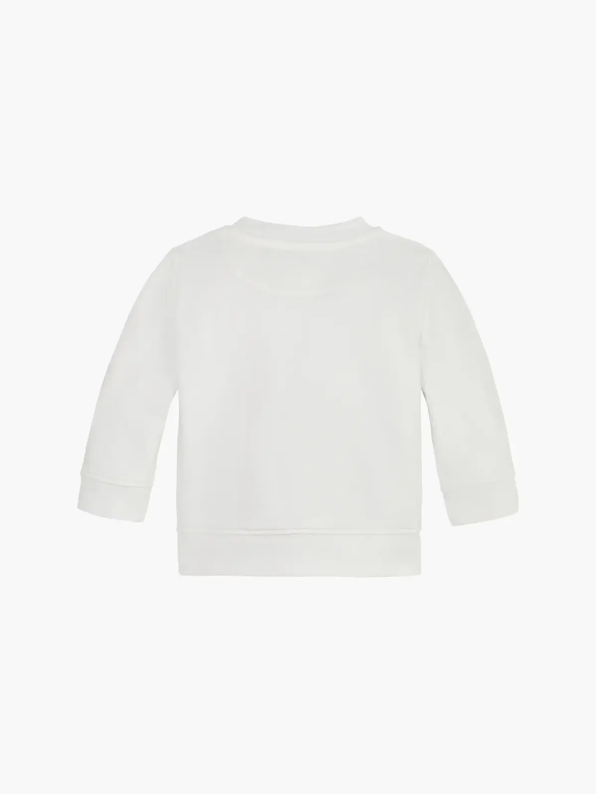 Calvin Klein STACK LOGO CN SWEATS Bebek Beyaz Sweatshirt