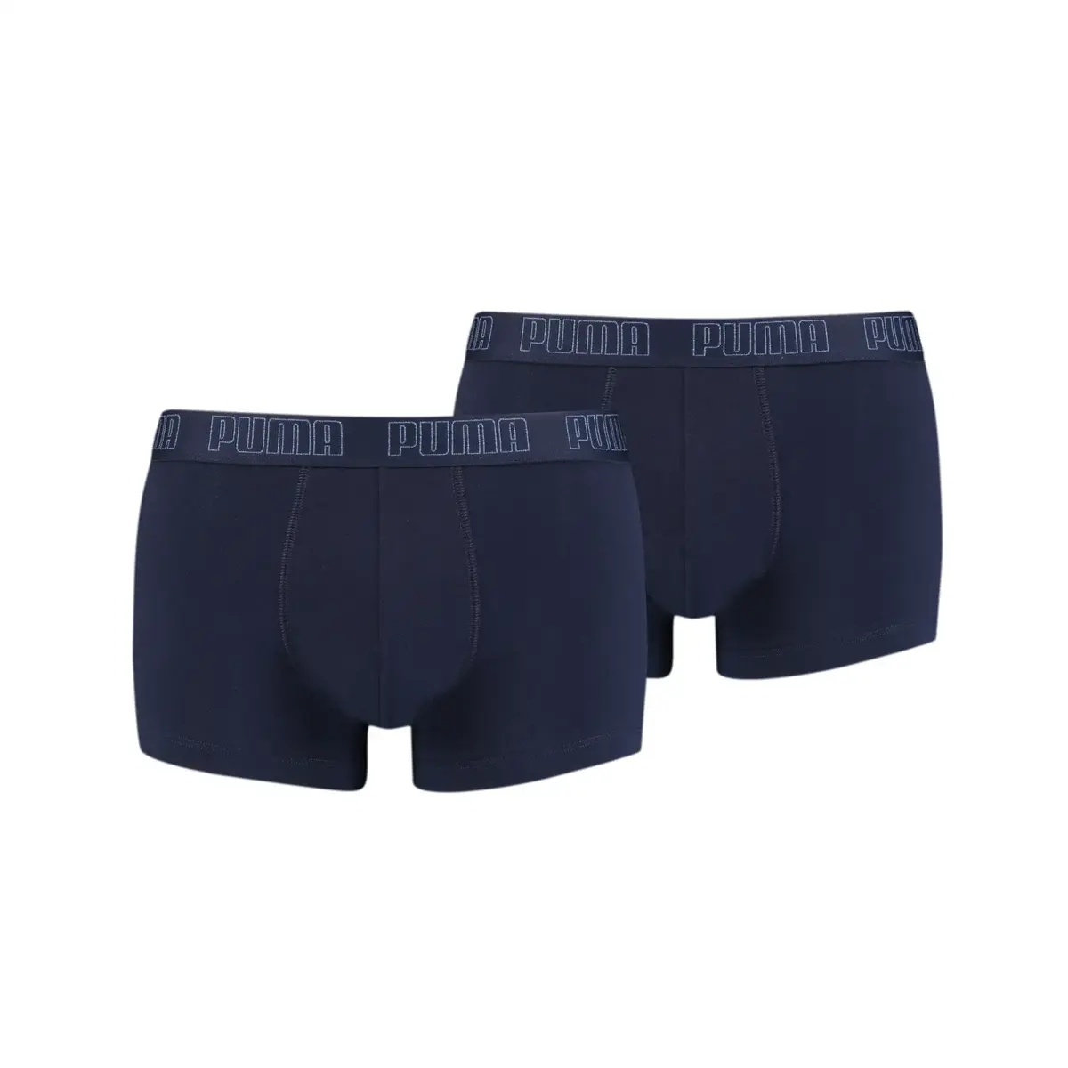 Puma PUMA BASIC TRUNK 2P navy Lacivert Erkek 2'li Boxer