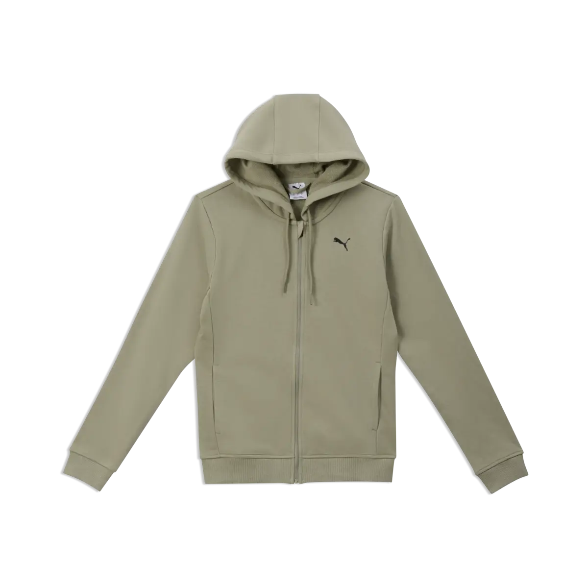 Puma TAD ESSENTIAL W FT FZ Yeşil Kadın Kapüşonlu Sweatshirt