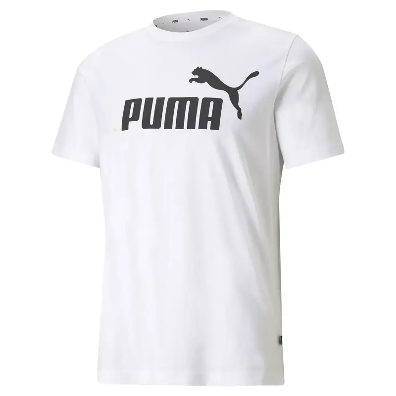 Puma ESS Logo Tee Beyaz Erkek T-Shirt