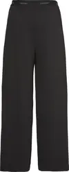 Calvin Klein PONTE LOGO WB TROUSER Kadın Siyah Kumaş Pantolon