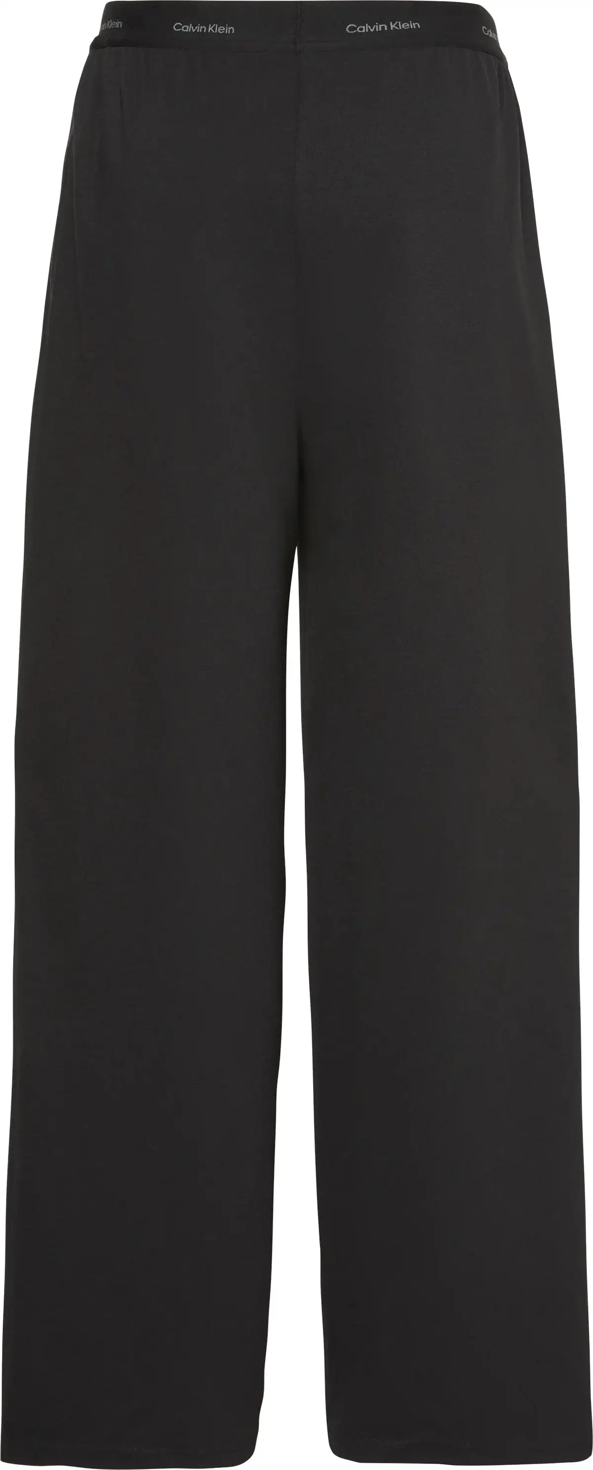 Calvin Klein PONTE LOGO WB TROUSER Kadın Siyah Kumaş Pantolon