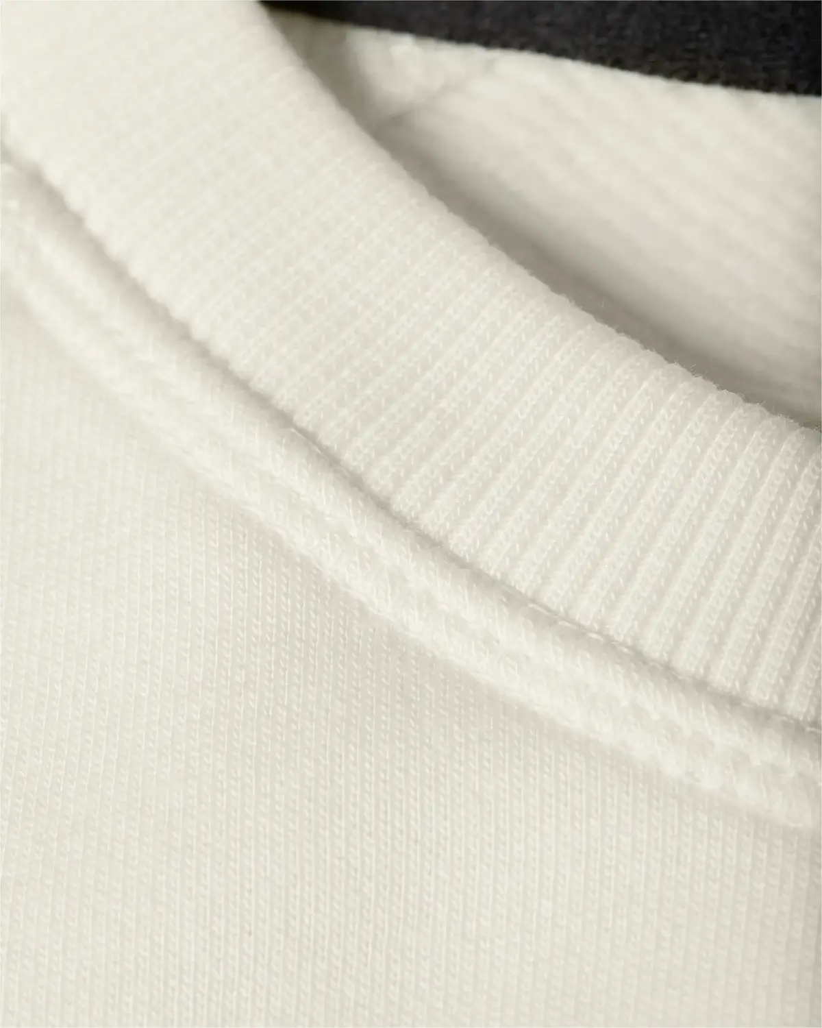 Calvin Klein SOFT MODAL COMFORT S Erkek Krem Sweatshirt