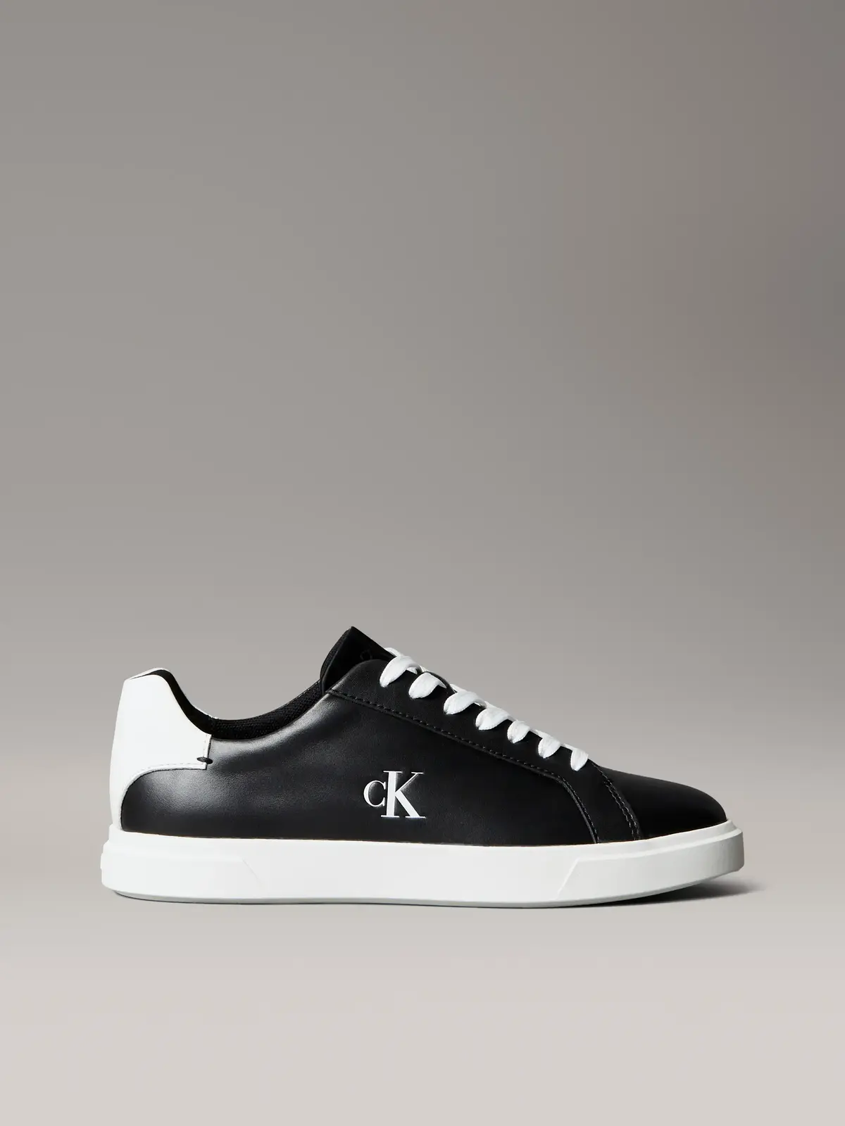 Calvin Klein LOW PRO CUPS LTH MG Siyah Kadın Spor Ayakkabı & Sneaker