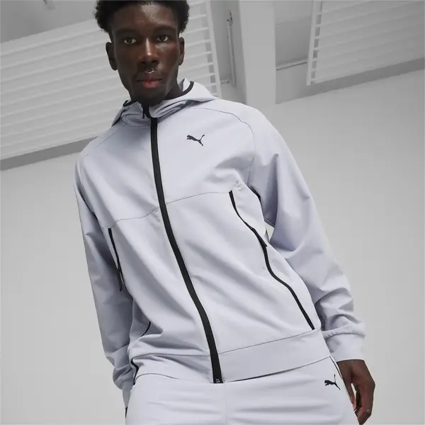 PUMATECH Track Jacket WV Gri Erkek Fermuarlı Ceket