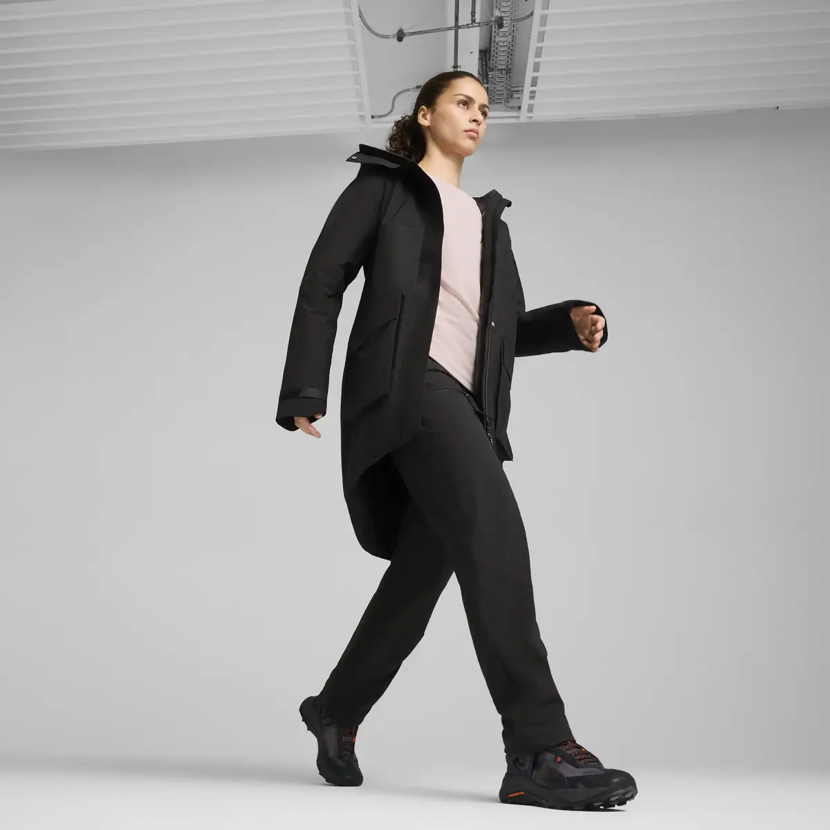 Puma Explore NITRO&trade; Mid GTX Siyah Kadın Yürüyüş ve Koşu Ayakkabısı