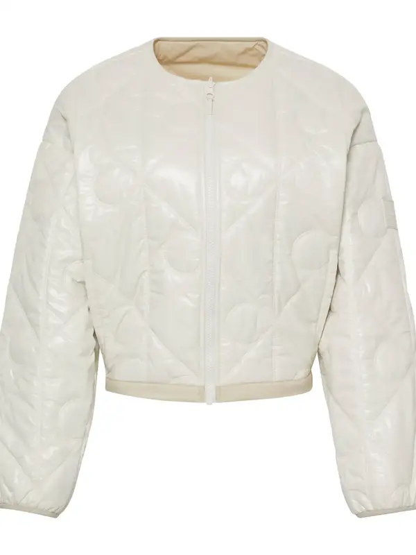 Calvin Klein LOGO QUILTED INSULAT, 67U Bej Kadın Ceket