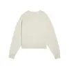 Puma CLASSICS Oversized Crew Kırık Beyaz Kadın Sweatshirt